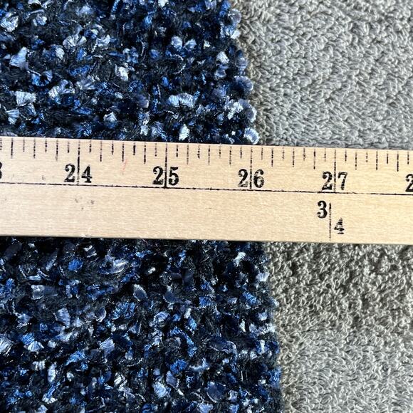 Honor Millburn Cardigan Sweater Womens Large 18-20 Blue Knit Button Front Career - Picture 8 of 9